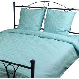 Комплект постельного белья Руно, двуспальный, бязь набивная, голубой (655.114Б_Блакитний)