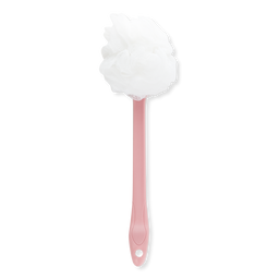 Мочалка Offtop, с ручкой, розовый (855741)