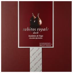 Цукерки Rabitos Royale інжир у темному шоколаді, 265 г