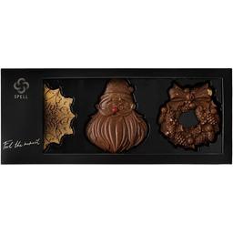 Набір із трьох плиток шоколаду Spell Новорічний сет, 255 г