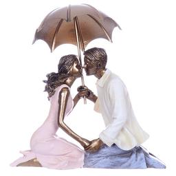 Фигурка декоративная Lefard Пара под зонтиком, 16х7х17 см (192-037)