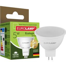 Світлодіодна лампа Eurolamp LED Ecological Series, SMD, MR16, 5W, GU5.3, 3000K (LED-SMD-05533(P))