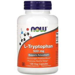 Триптофан Now L-Tryptophan Supports Relaxation 500 мг 120 капсул