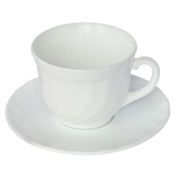 Чайний сервіз Luminarc Trianon, 6 персон, білий (E8845)