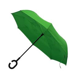Зонт-трость Line art Wonder, с обратным складыванием, зеленый (45450-9)