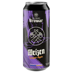 Пиво Volynski Browar Weizen, светлое, нефильтрованное, 4,9%, ж/б, 0,5 л