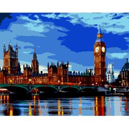 Картина по номерам ZiBi Art Line Вечерний Лондон 40х50 см (ZB.64181)