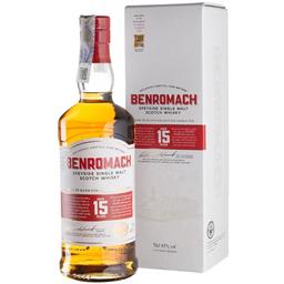 Виски Benromach 15 yo Single Malt Scotch Whisky 43% 0.7 л, в подарочной упаковке