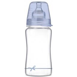 Пляшечка для годування Lovi Diamond Glass Baby Shower boy, 150 мл (74/204boy)