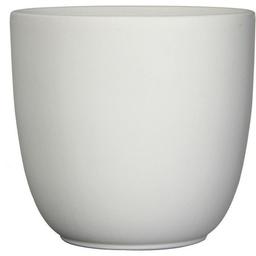 Кашпо Edelman Tusca pot round, 22,5 см, белое (144258)