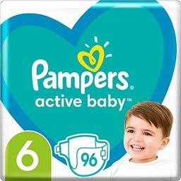 Подгузники Pampers Active Baby 6 (13-18 кг), 96 шт.