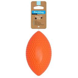 Игровой мяч для апортировки PitchDog, 9 см, оранжевый (62414)