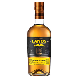 Напиток алкогольный Langs, Banana Rum, на основе рома, 37,5%, 0,7 л