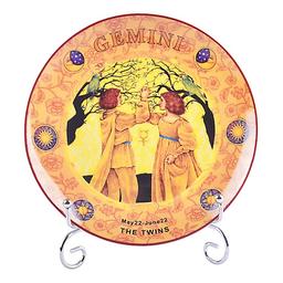 Декоративная тарелка Lefard Зодиак Близнецы, 20 см (356-075-1-3)
