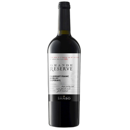 Вино Shabo Grande Reserve Каберне Фран Мерло Сапераві, червоне, сухе, 14,4%, 0,75 л