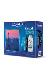 Подарочный набор L’Oréal Paris: Тушь для ресниц Bambi Eye Oversized Black, 8,9 мл + Мицеллярная вода для нормальной и комбинированной кожи Skin Expert Micellar Water, 200 мл (ZUA03216)