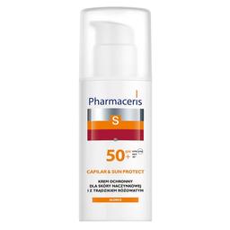 Солнцезащитный крем для лица Pharmaceris S с куперозом и розацеа, 50 мл (E14904)