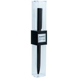 Ручка шариковая автоматическая Axent Partner синие чернила черная (AB1099-01-02-A)