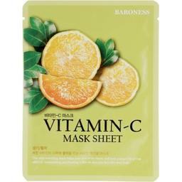 Тканинна маска для обличчя Baroness Vitamin C Mask Sheet, 25 мл