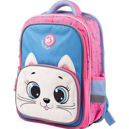 Рюкзак Yes S-72 Cats, бузковий з рожевим (559034)