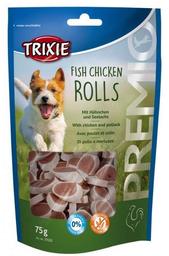 Ласощі для собак Trixie Premio Chicken and Pollock Rolls, з куркою та лососем, 75 г
