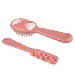 Щетка для волос с гребешком Canpol babies, розовый (56/160_pin)