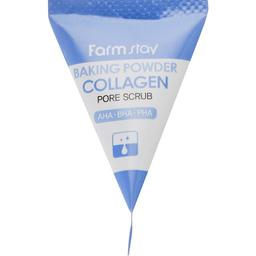Скраб для лица FarmStay Collagen Baking Powder Pore Scrub 25 шт. х 7 мл