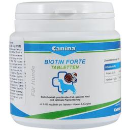Витамины Canina Biotin Forte Tabletten для собак, интенсивный курс для шерсти, 30 таблеток