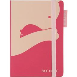 Блокнот Kite One Home в клітинку 96 аркушів рожевий (K22-467-3)