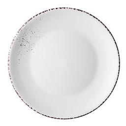 Тарілка обідня Ardesto Lucca Winter white, 27 см, білий (AR2926WMC)