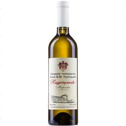 Вино Князь Трубецькой Наддніпрянське біле сухе марочне, 13%, 0,75 л (574854)