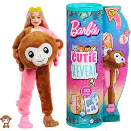 Кукла Barbie Cutie Reveal Друзья из джунглей Обезьянка (HKR01)