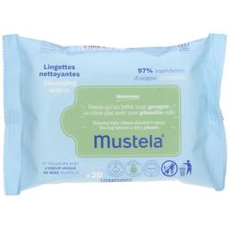 Очищающие салфетки Mustela Cleansing Wipes Авокадо 20 шт.