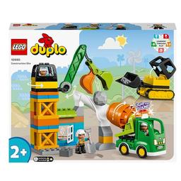 Конструктор LEGO DUPLO Town Строительная площадка, 61 деталь (10990)