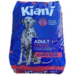 Сухой корм для собак Kiani Dog Petfood со вкусом говядины 10 кг