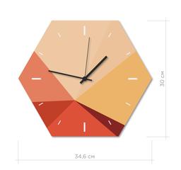 Настенные часы Art-Life Collection, 34.6x30 см, разноцвет (1 Pvh 10 34.6x30)