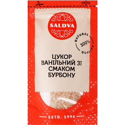 Цукор ванільний Saldva зі смаком бурбону, 40 г (896499)
