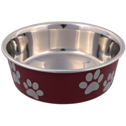 Миска для собак Trixie металлическая с пластиковым покрытием, 0,3 л / 12 см, в ассортименте (25241)