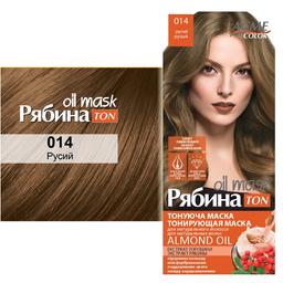 Тонирующая маска для волос Acme Color Рябина Ton Oil Mask, оттенок 014 (Русый), 30 мл