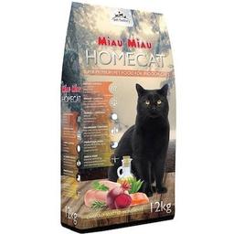 Сухой корм для кошек Miau-Miau Homecat, 12 кг
