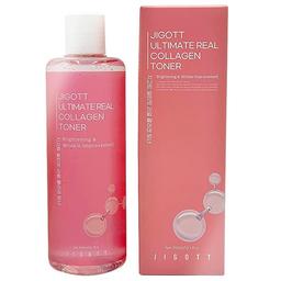 Тонер для лица Jigott Ultimate Real Collagen Toner Коллаген, 300 мл