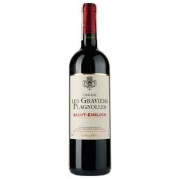 Вино Chаteau Les Graviers Plagnolles Saint-Emilion, красное, сухое, 0,75 л