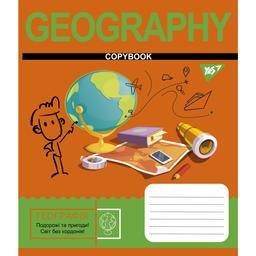 Тетрадь Yes Cool School Subjects, география, A5, в клеточку, 48 листов