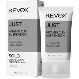 Осветляющая увлажняющая суспензия-крем Revox B77 Just для лица и шеи, с витамином С 2%, 30 мл