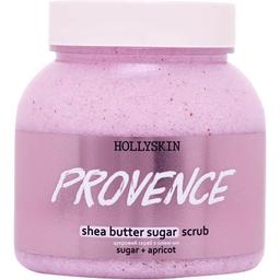 Сахарный скраб Hollyskin Provence, с маслом ши и перлитом, 350 г