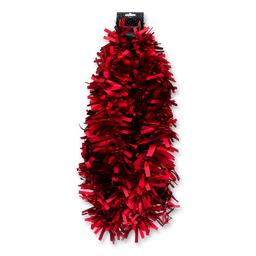 Мішура Offtop Новорічна, червоний, 180 см (854967)