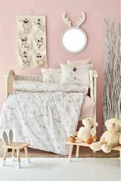 Дитячий набір в ліжечко для немовлят Karaca Home Doe pembe, рожевий, 10 предметів (svt-2000022254052)