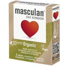 Презервативы Masculan Organic 3 шт.