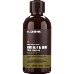 Шампунь для тіла та волосся Mr.Scrubber Man Hair & Body 2 in 1, 250 мл