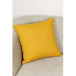 Подушка декоративная Прованс Охра, 45х45 см, желтая (29880)